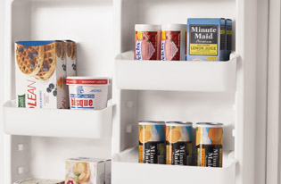 STORE-MORE™ ADJUSTABLE DOOR BINS 