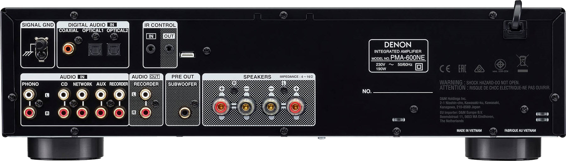 PMA-600NE Denon Receivers and Amplifiers | Haney Appliance PMA-600NE Denon Receivers and Amplifiers | Haney Appliance