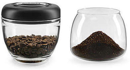 7 OZ. GLASS BEAN HOPPER AND GRIND JAR