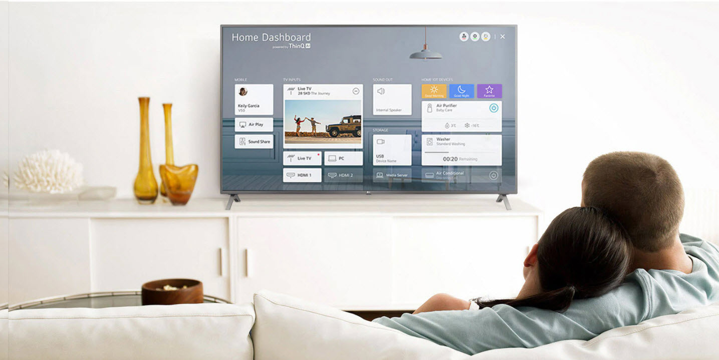 ThinQ AI - Control your smart devices with Home Dashboard