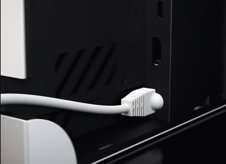 Built-in wired LAN port