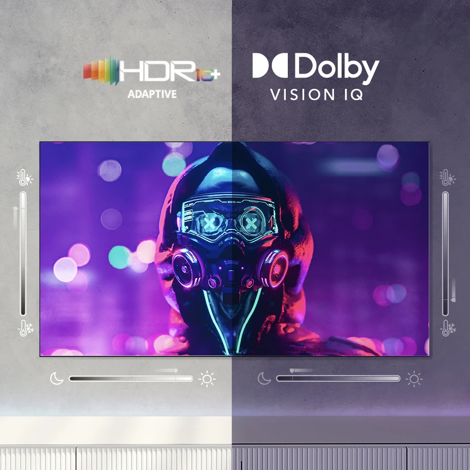 Dolby Vision IQ - Auto-optimized for any light