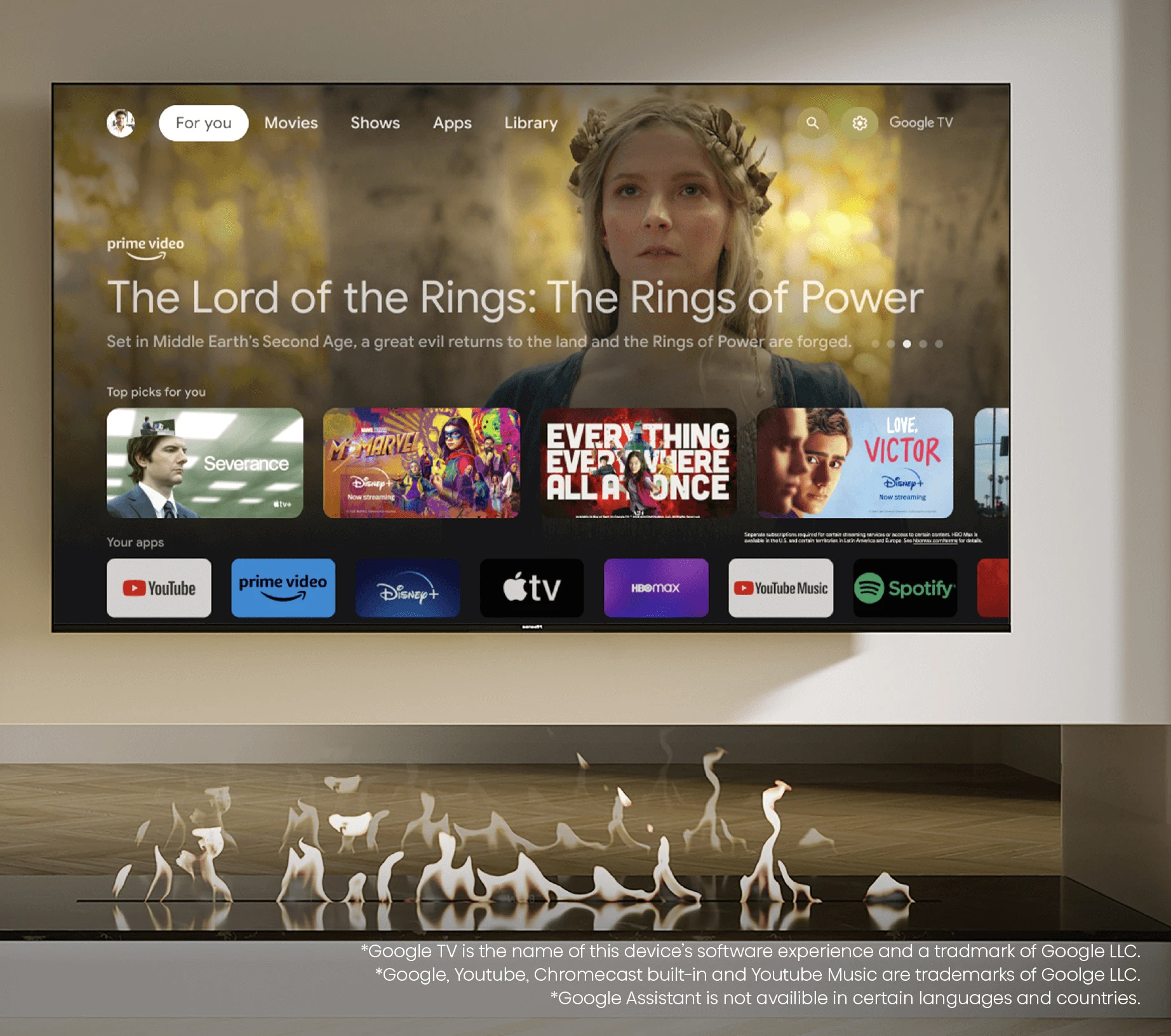 Google TV - Entertainment you love. With a little help from Google