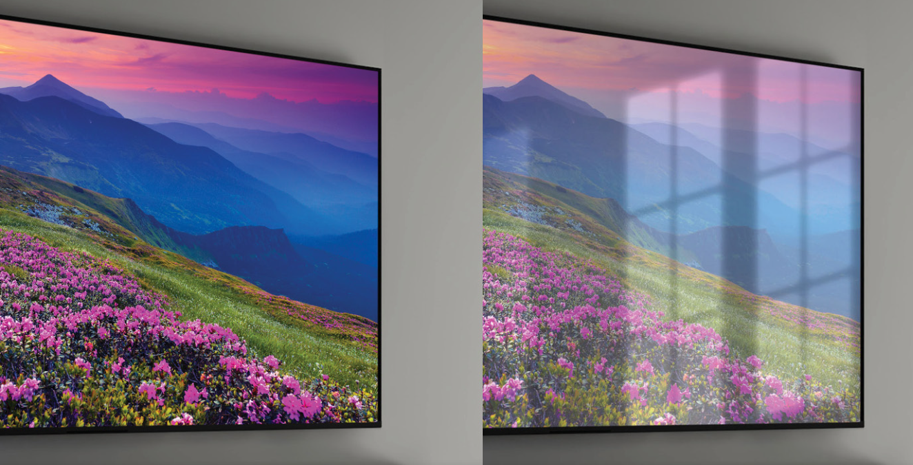 Anti-Glare for any lighting condition