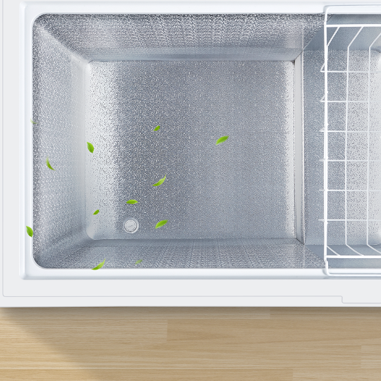 ALUMINUM INNER LINER. WATER REISSTANT FOR EASY CLEANING
