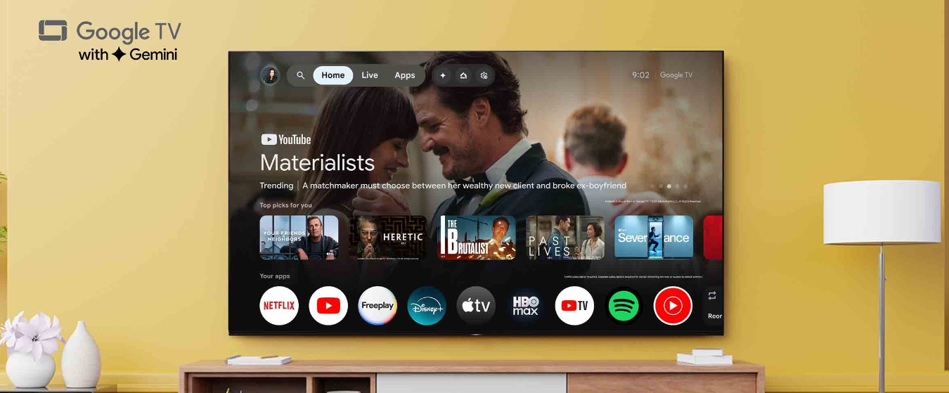 Smart - Discover more on Google TV with Gemini